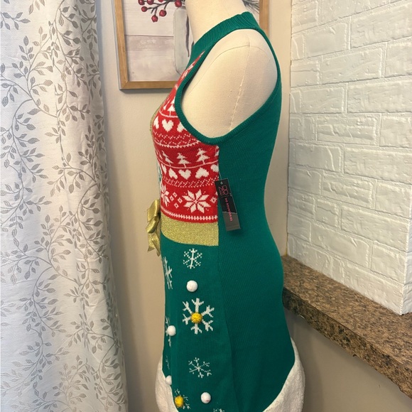 Christmas sweater dress women’s small - Picture 5 of 7